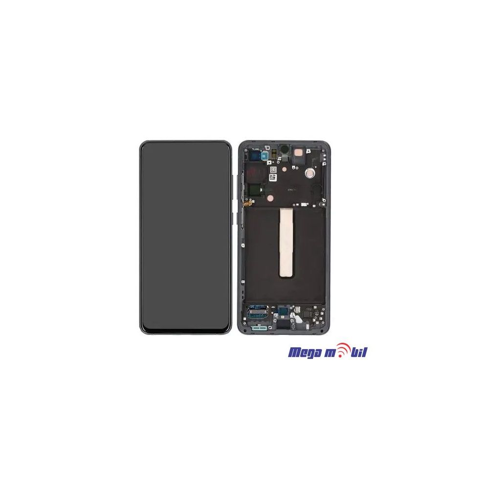 Ekran Samsung G990B S21 FE 5G SO RAMKA Graphite full org SH