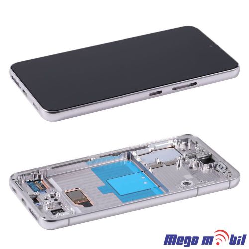 Ekran Samsung S901B S22 SO RAMKA White full org SH