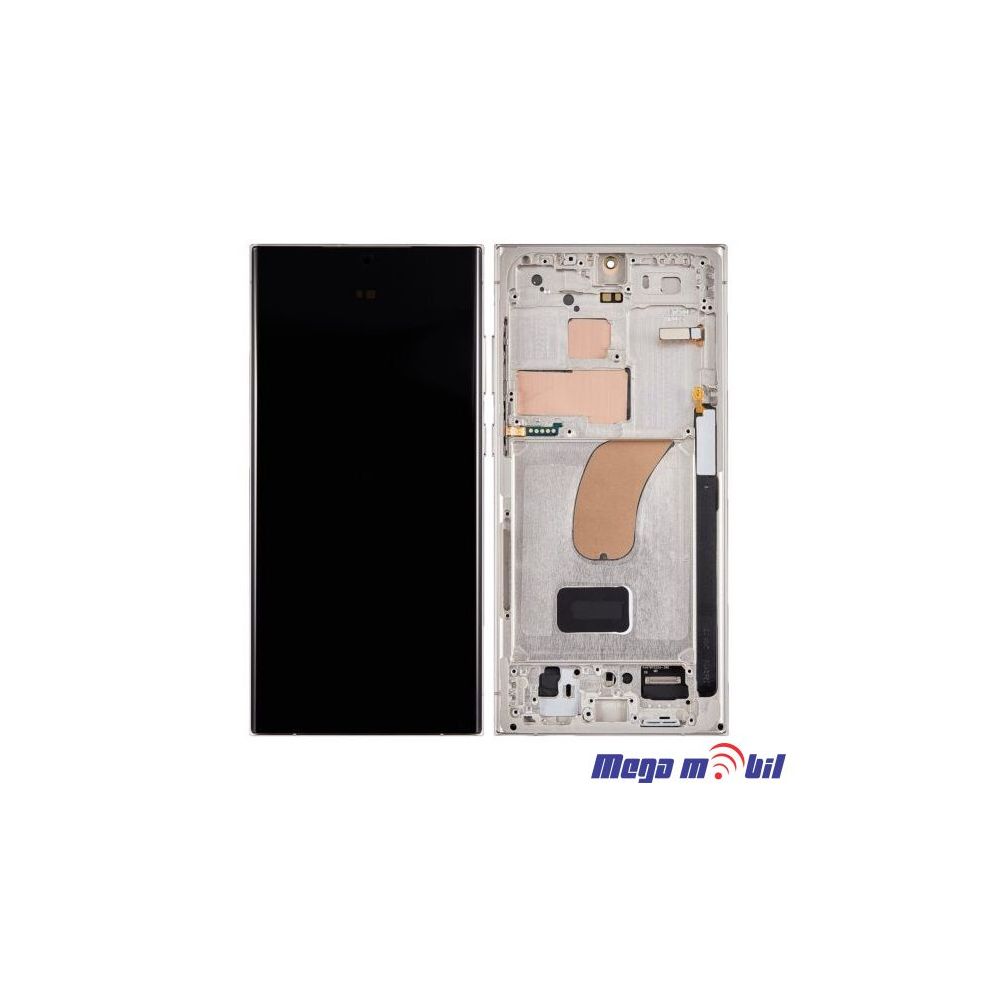 Ekran Samsung S918B S23 Ultra 5G SO RAMKA Violet full org SH