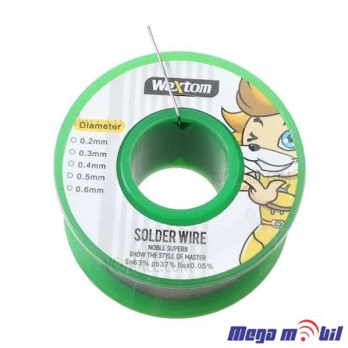 Kalaj zica so pasta 0,3mm Wextom