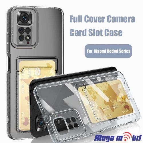 Futrola Xiaomi Redmi Note 10 Pro Silicon Pocket transparent