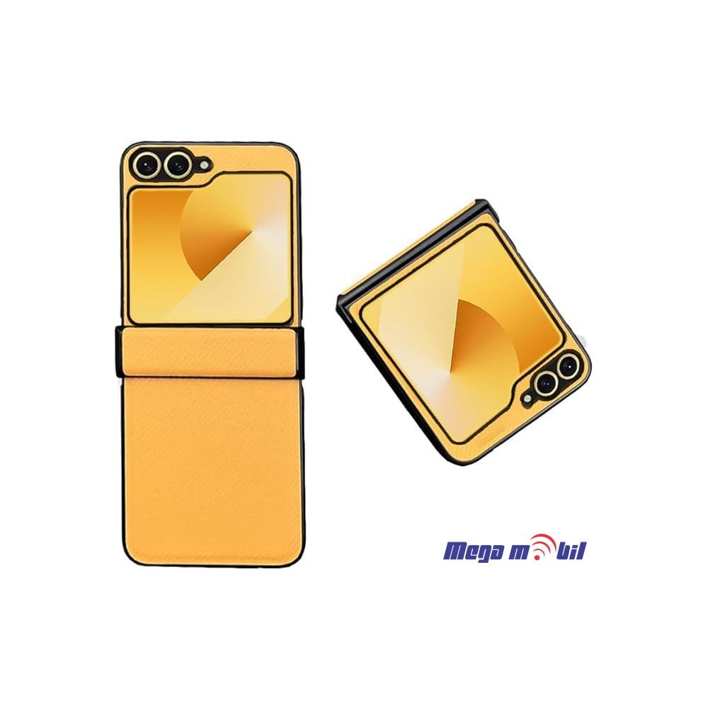 Futrola Samsung Galaxy Z Flip 6 PU yellow.