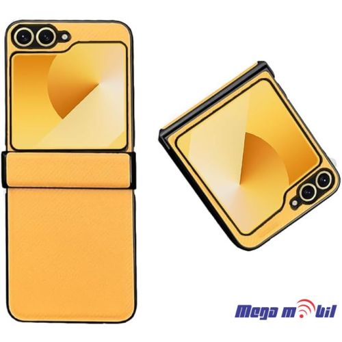 Futrola Samsung Galaxy Z Flip 6 PU yellow.