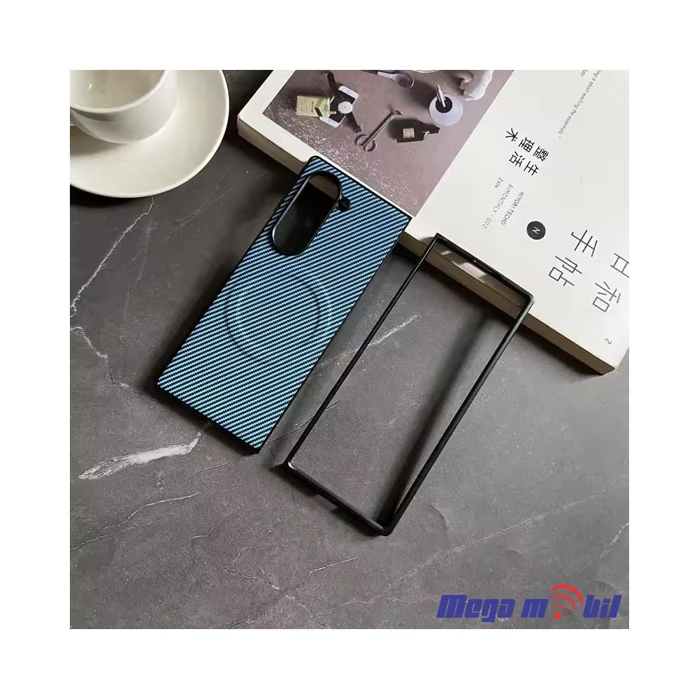 Futrola Samsung Galaxy Z Fold 6 Magsafe leather New Style light blue