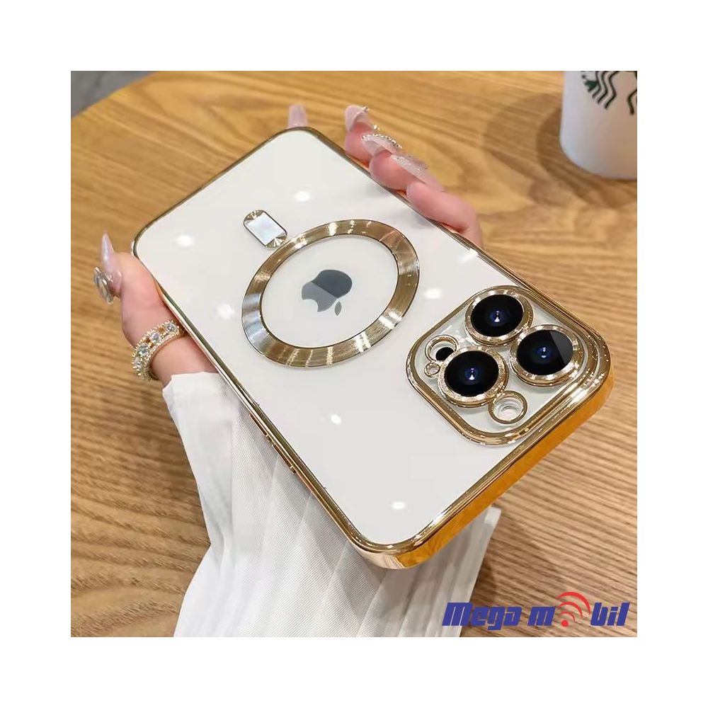 Futrola iPhone 16 Pro Metal Brushed gold