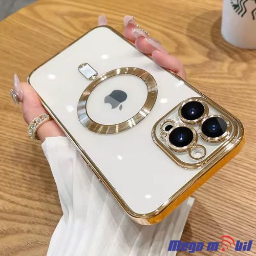 Futrola iPhone 16 Pro Metal Brushed gold