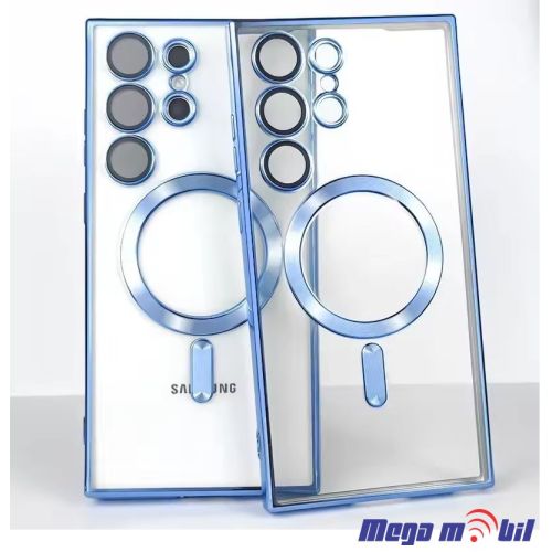 Futrola Samsung S24 FE/ S721B Metal Brushed light blue