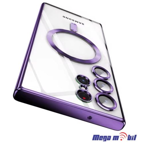 Futrola Samsung S25 Metal Brushed purple