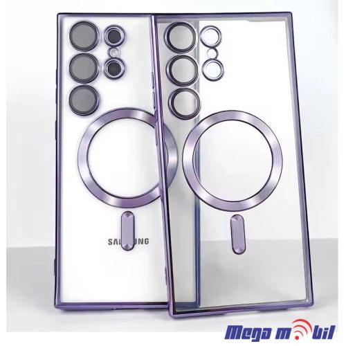 Futrola Samsung S25 Ultra Metal Brushed purple