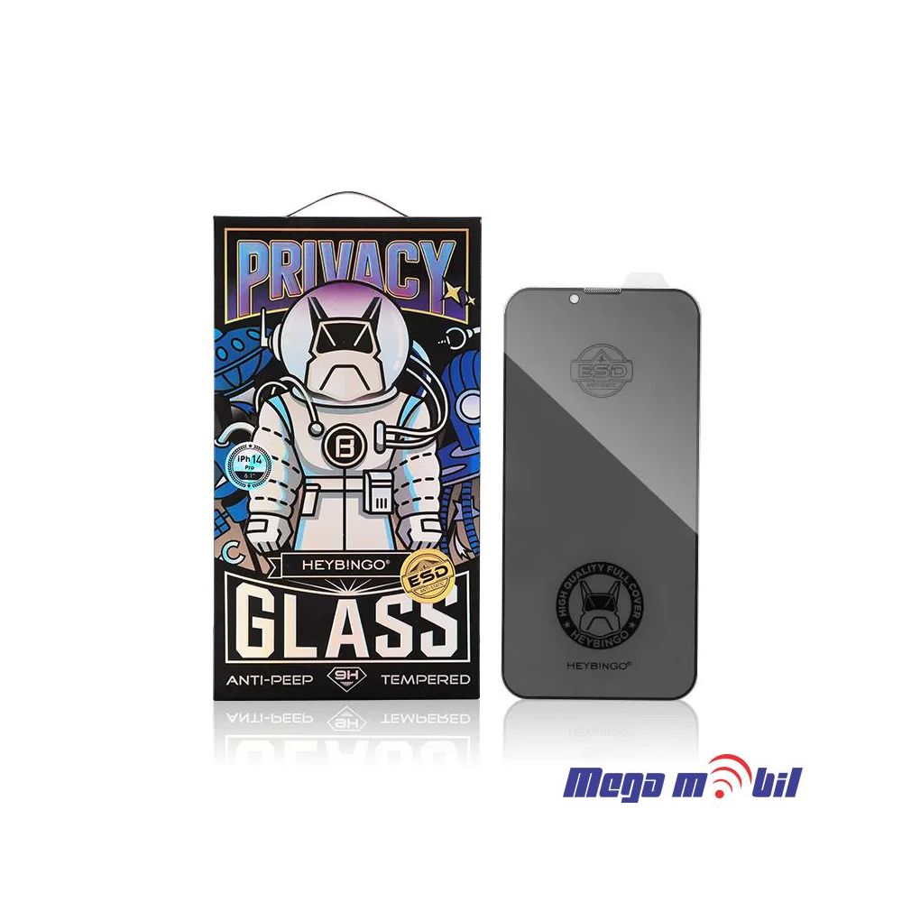 Tempered glass za iPhone 14 Pro X MAN Privacy