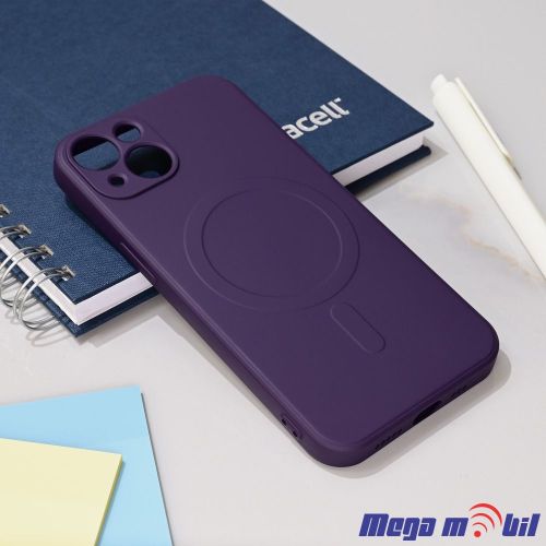 Futrola iPhone 13 Pudding Magsafe dark purple