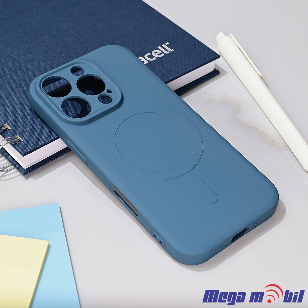 Futrola iPhone 15 Pro Max Pudding Magsafe blue