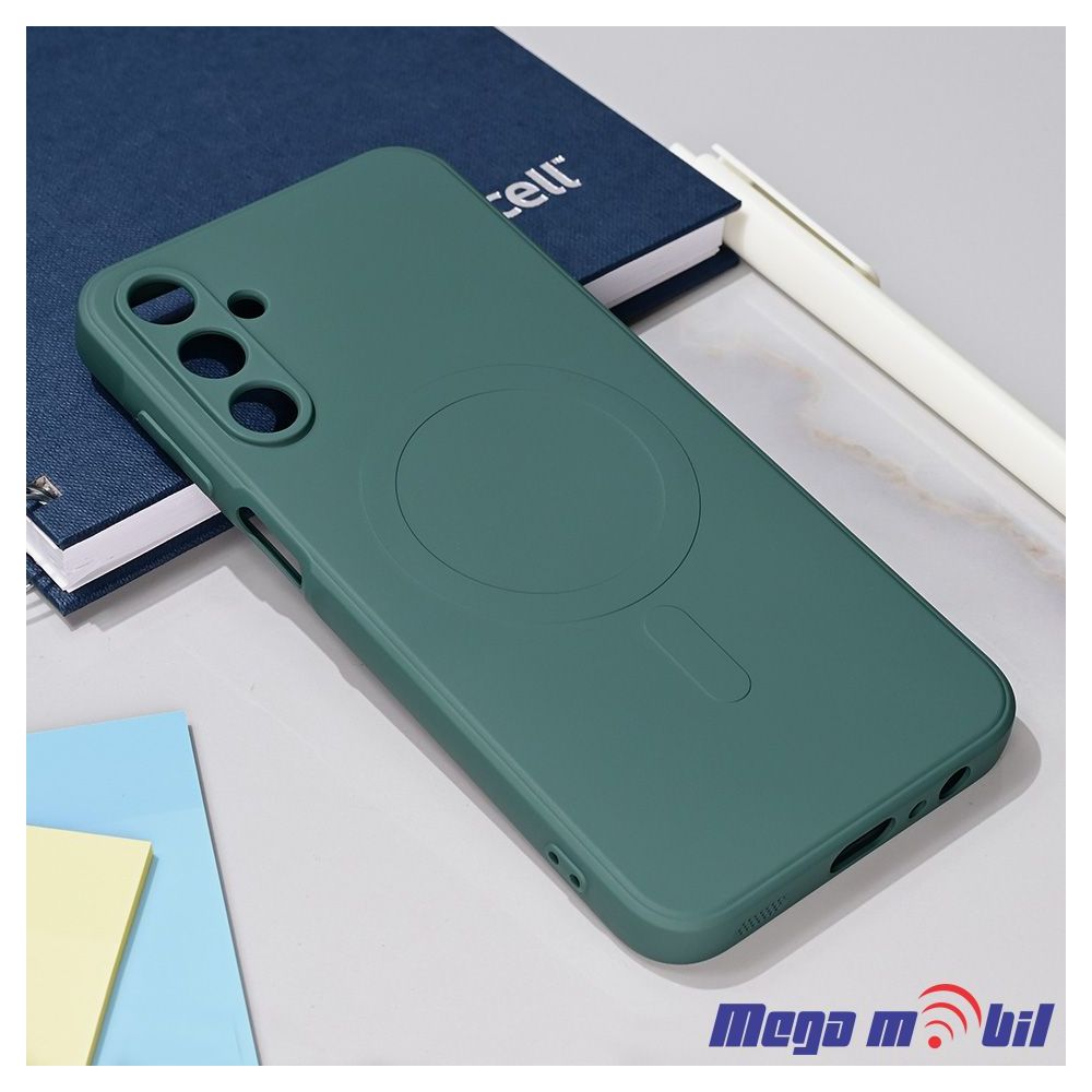 Futrola Samsung A15 5G/ A156B Pudding Magsafe green.