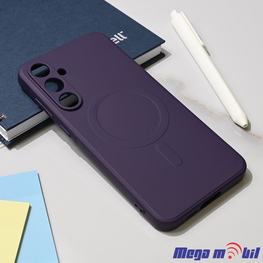 Futrola Samsung A55 5G/ A556B Pudding Magsafe dark purple.