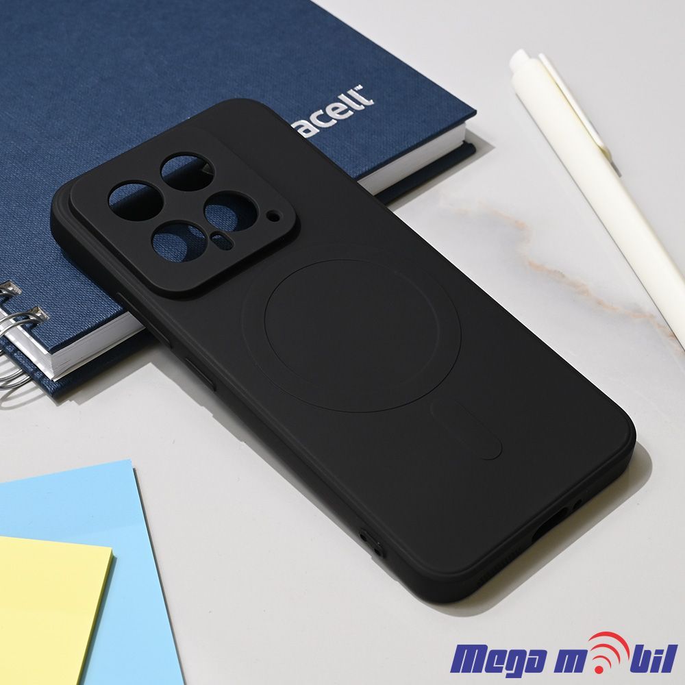 Futrola Xiaomi 14 Pudding Magsafe black.