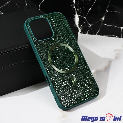 Futrola iPhone 16 Pro Max Magsafe Glam green