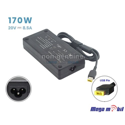 Polnac za laptop za LENOVO 20V 8.5A 170W New USB type