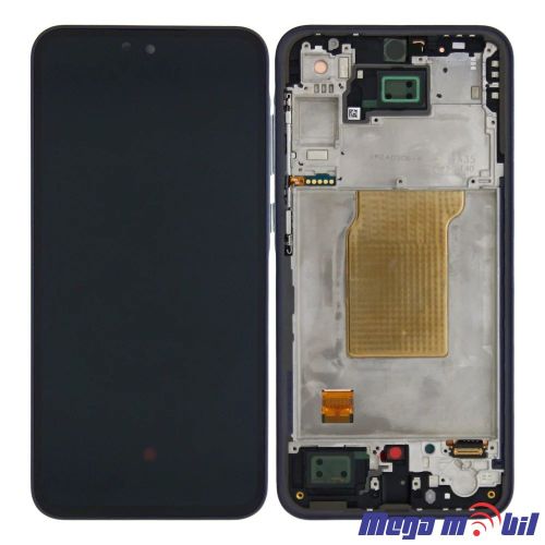 Ekran Samsung A356B/ A35 5G SO RAMKA navy blue full org 