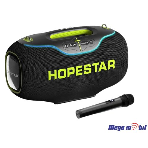 Zvucnik Bluetooth Karaoke Hopestar A80 so 1 mikrofon black