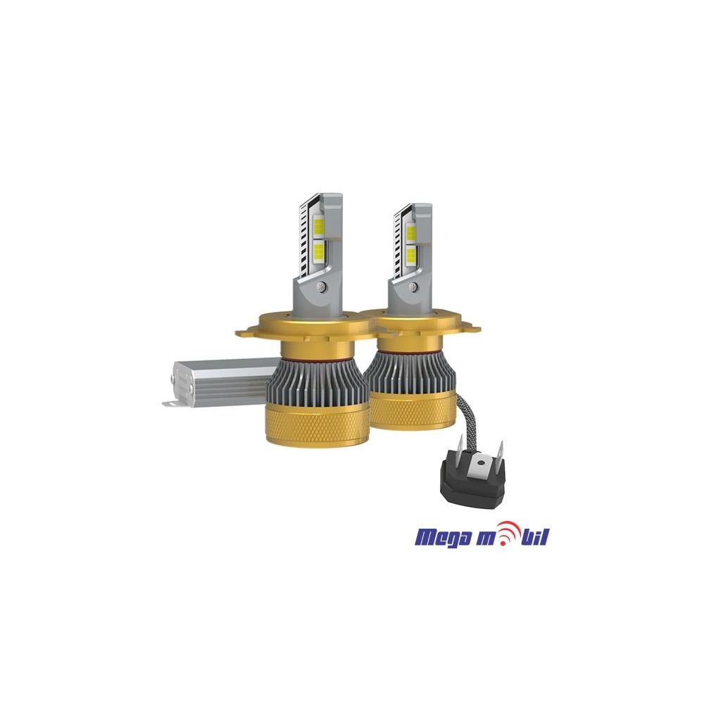 LED HEADLIGHT Car/Truck A50 12V-60V H4 55W 6000K CANBUS