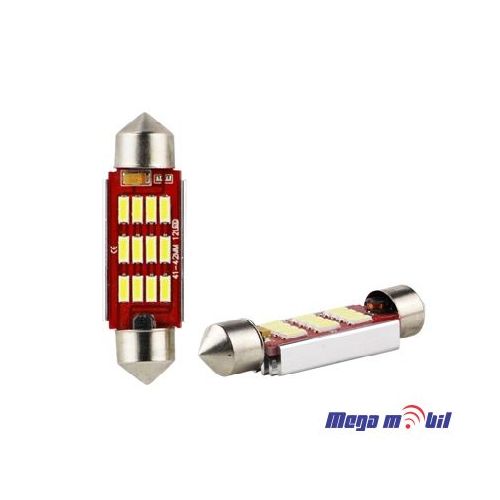 Sijalicka LED Feston 4014 44mm white CANBUS.