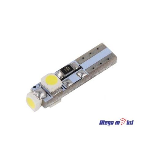 Sijalicka LED T5 3528 white CANBUS.