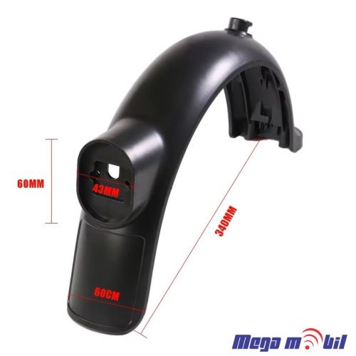 Zaden branik za trotinet Xiaomi 4 Pro black