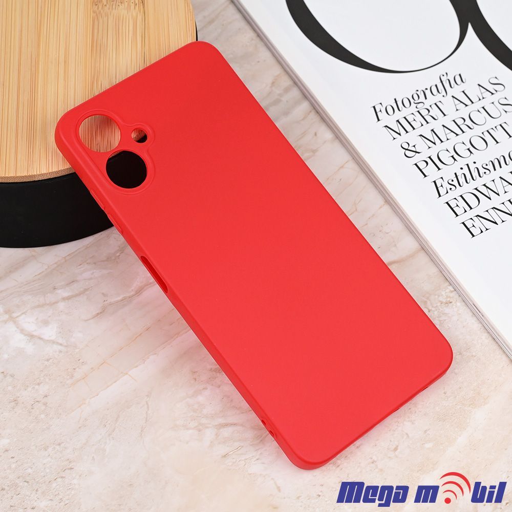 Futrola Samsung A06/ A065F Silicon Color red