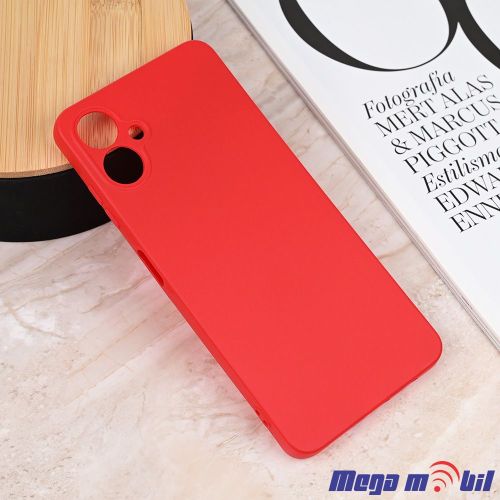 Futrola Samsung A06/ A065F Silicon Color red