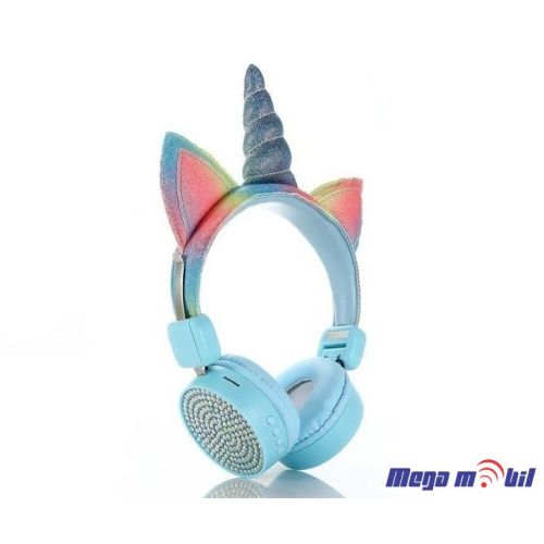 Slusalki Bluetooth Unicorn AH-807 blue.