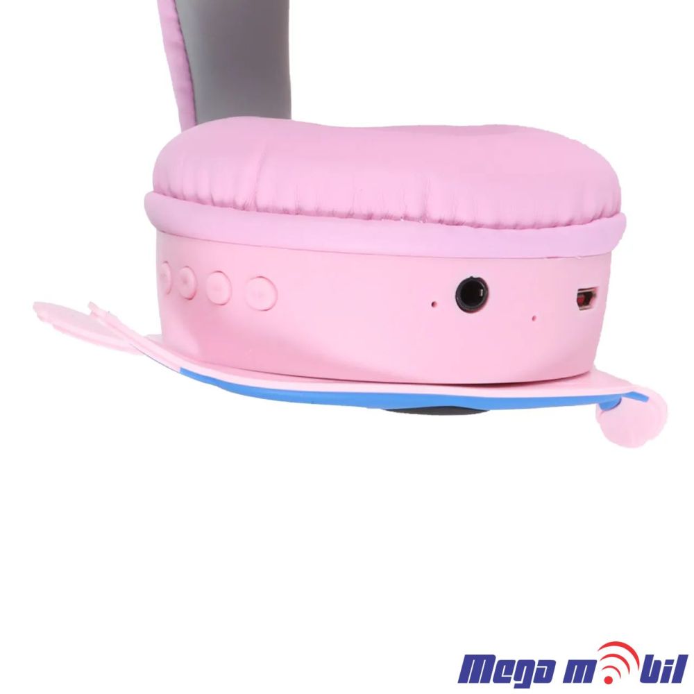 Slusalki Bluetooth Stitch AH-807S pink