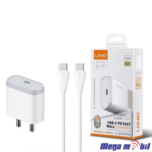 Polnac 220V Type C LDNIO A1209C PD 20W white