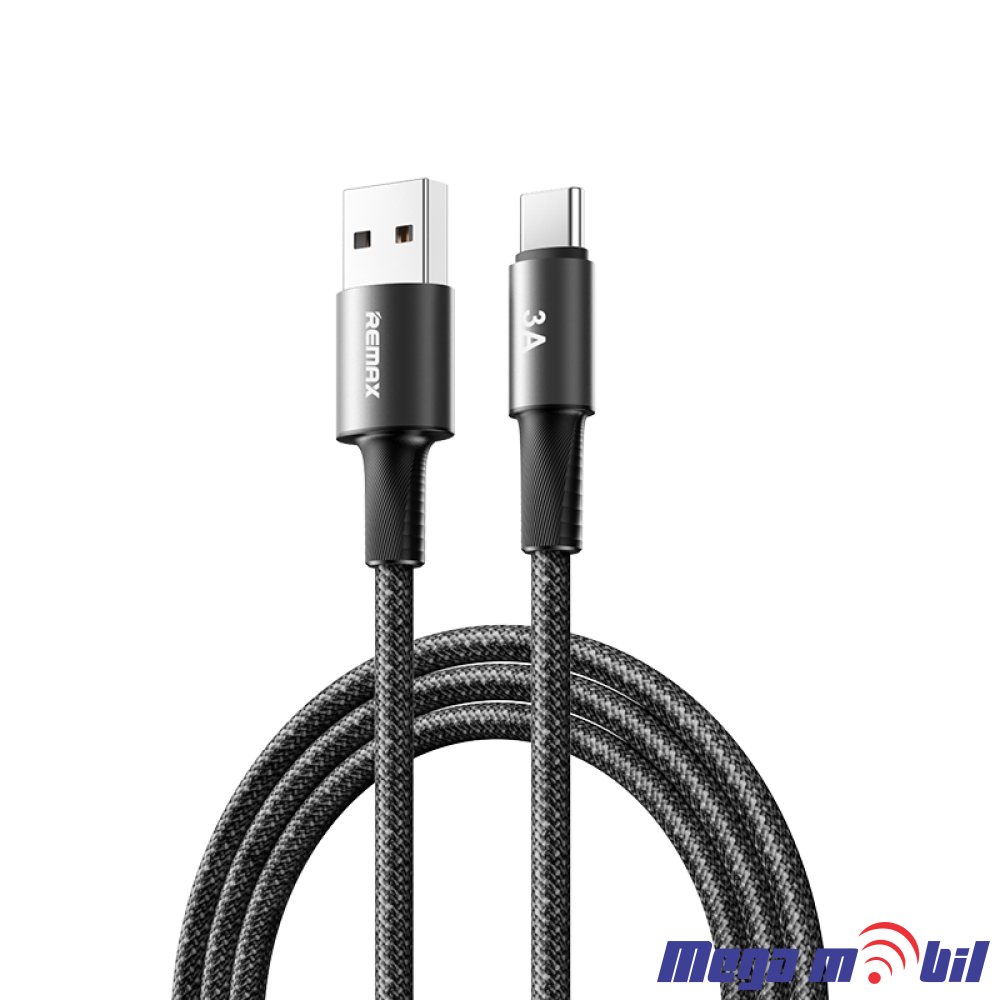Data Kabel Type C REMAX Velocity CB25 3A 1.2m Fast black