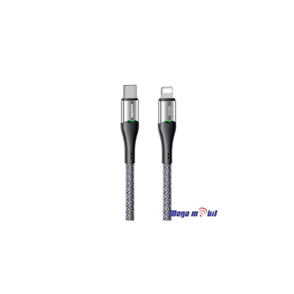 Data Kabel iPhone PD REMAX Intelyelec RC-C116 30W Fast silver