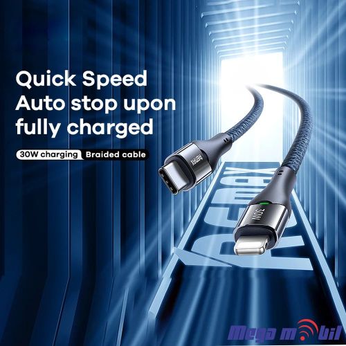 Data Kabel iPhone PD REMAX Intelyelec RC-C116 30W Fast blue