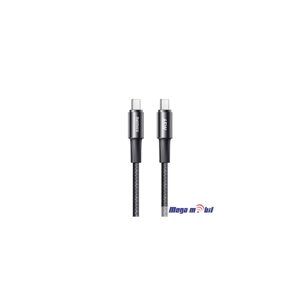 Data Kabel Type C PD REMAX Velocity CB23 65W 1.2m Fast black