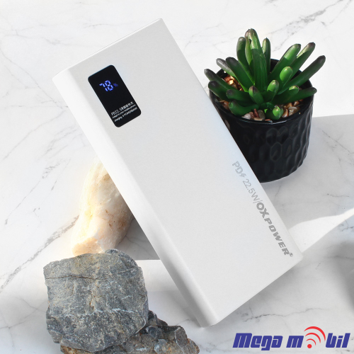 Baterija eksterna 10000mAh Ox Power PD13 FAST+PD white