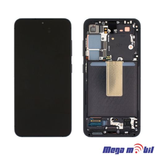 Ekran Samsung S916B S23 Plus 5G SO RAMKA Black full org SH