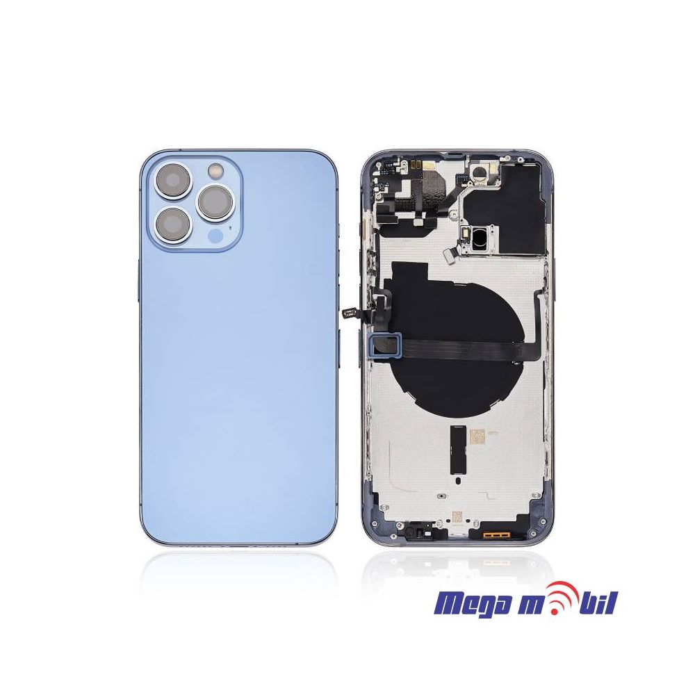 Maska A klasa iPhone 13 Pro Blue Full ORG SH so volume on/off flet i wireless polnenje