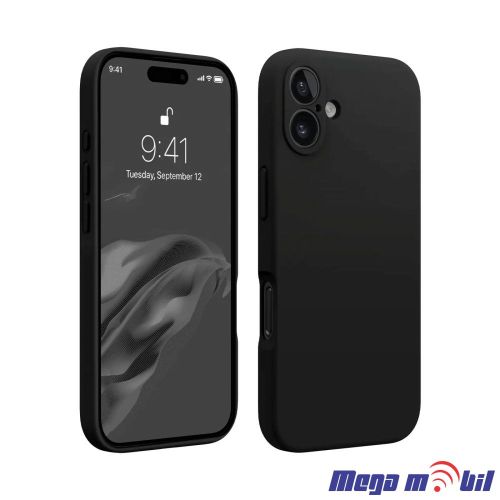 Futrola iPhone 16 Plus Silicon Color black