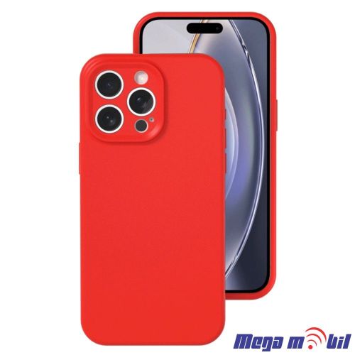 Futrola iPhone 16 Pro Max Silicon Color red