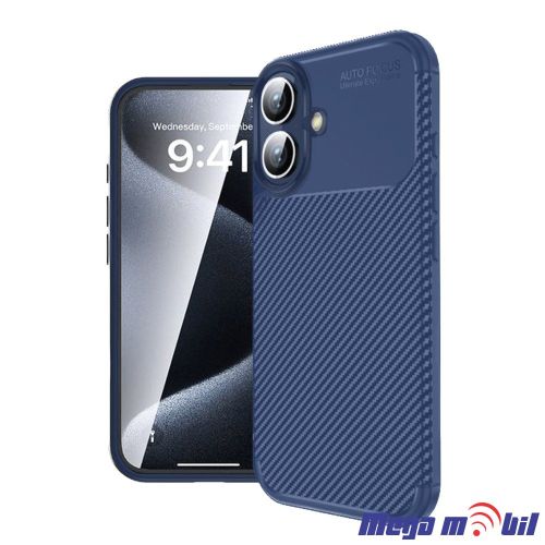 Futrola iPhone 16 Plus Carbon Defender dark blue