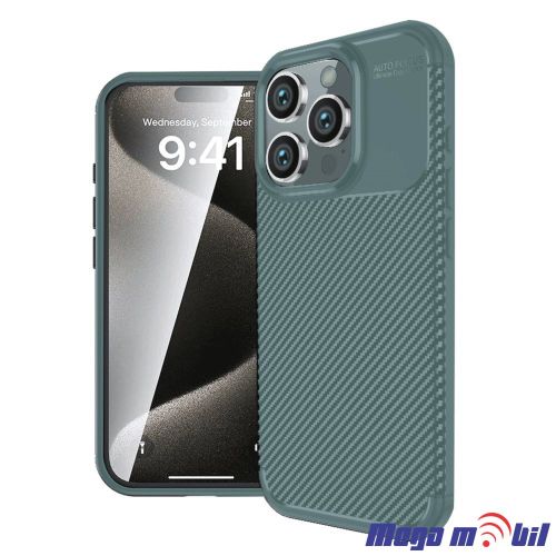 Futrola iPhone 16 Pro Max Carbon Defender green