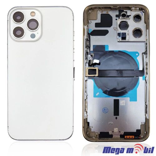 Maska A klasa iPhone 13 Pro White Full ORG SH so volume on/off flet i wireless polnenje