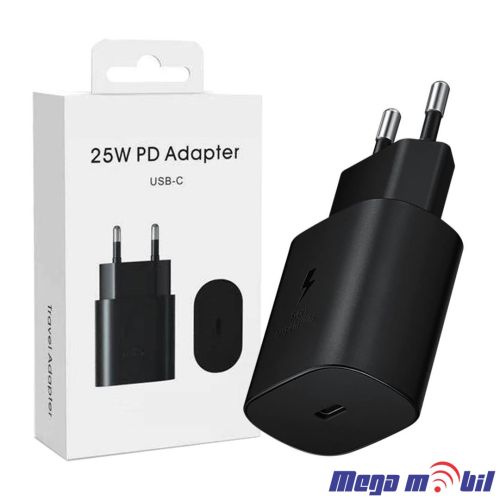 Polnac 220V Samsung 25W PD SUPER FAST black