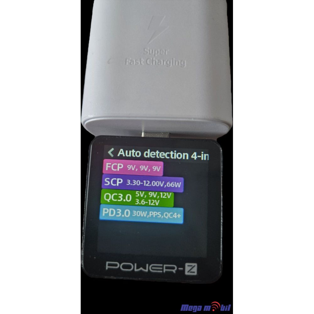 Polnac 220V Samsung 25W PD SUPER FAST black