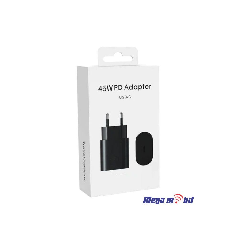 Polnac 220V Samsung 45W PD SUPER FAST black