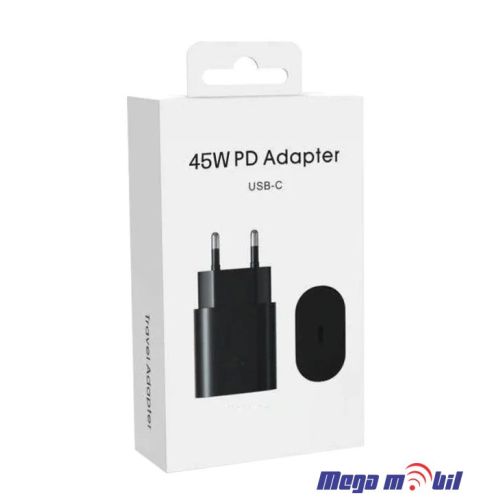 Polnac 220V Samsung 45W PD SUPER FAST black