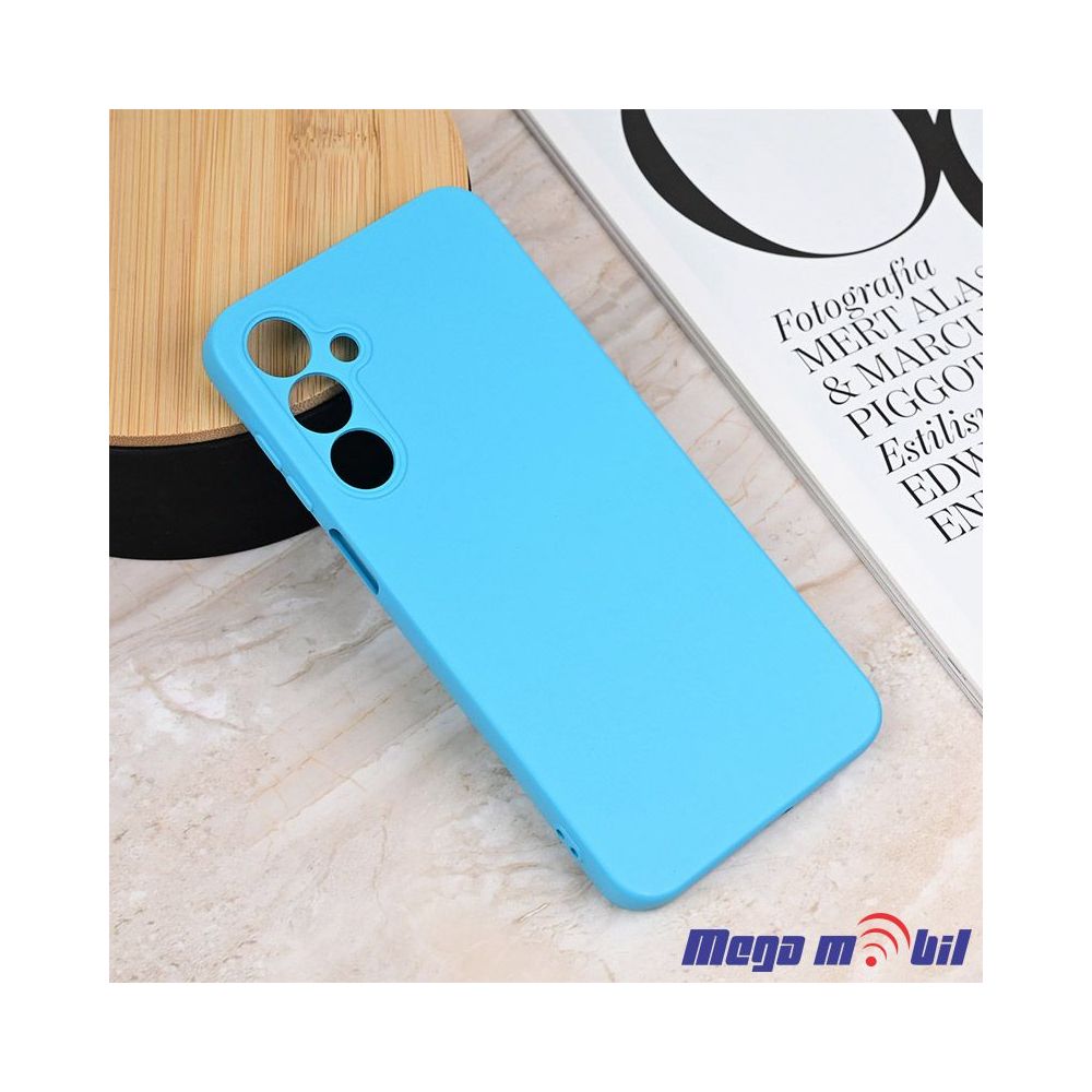 Futrola Samsung A36/ A366B Pudding MAT light blue