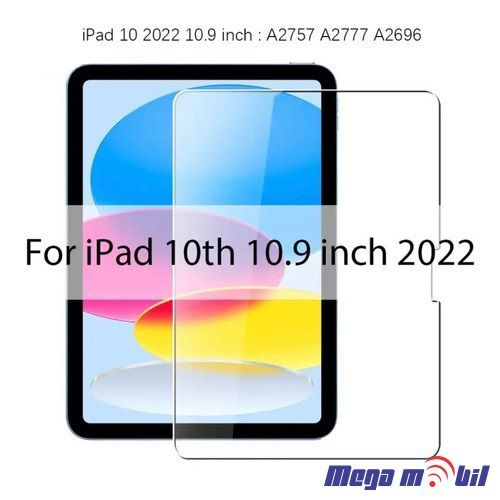 Tempered glass za iPad 10 (2022) 10.9" A2696